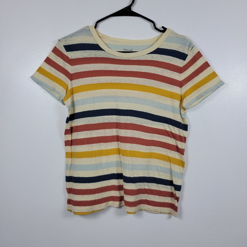 SOLD Madewell 100% Cotton Lo-Fi Shrunken Tee - Picture 3 of 7